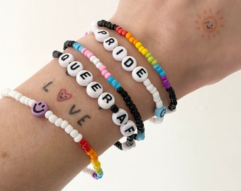 Personalised LGBTQIA+ Pride Bracelet | Custom-made and Unique
