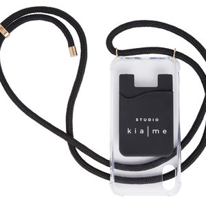 Phone Case Cover Neck Strap Cord Card Holder Wallet