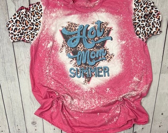 Hot mom summer leopard