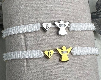 Konfirmation Geschenk für Mädchen - Schutzengel Armband in Silber, ein liebevolles und symbolträchtiges Geschenk - Geschenkidee zur Firmung