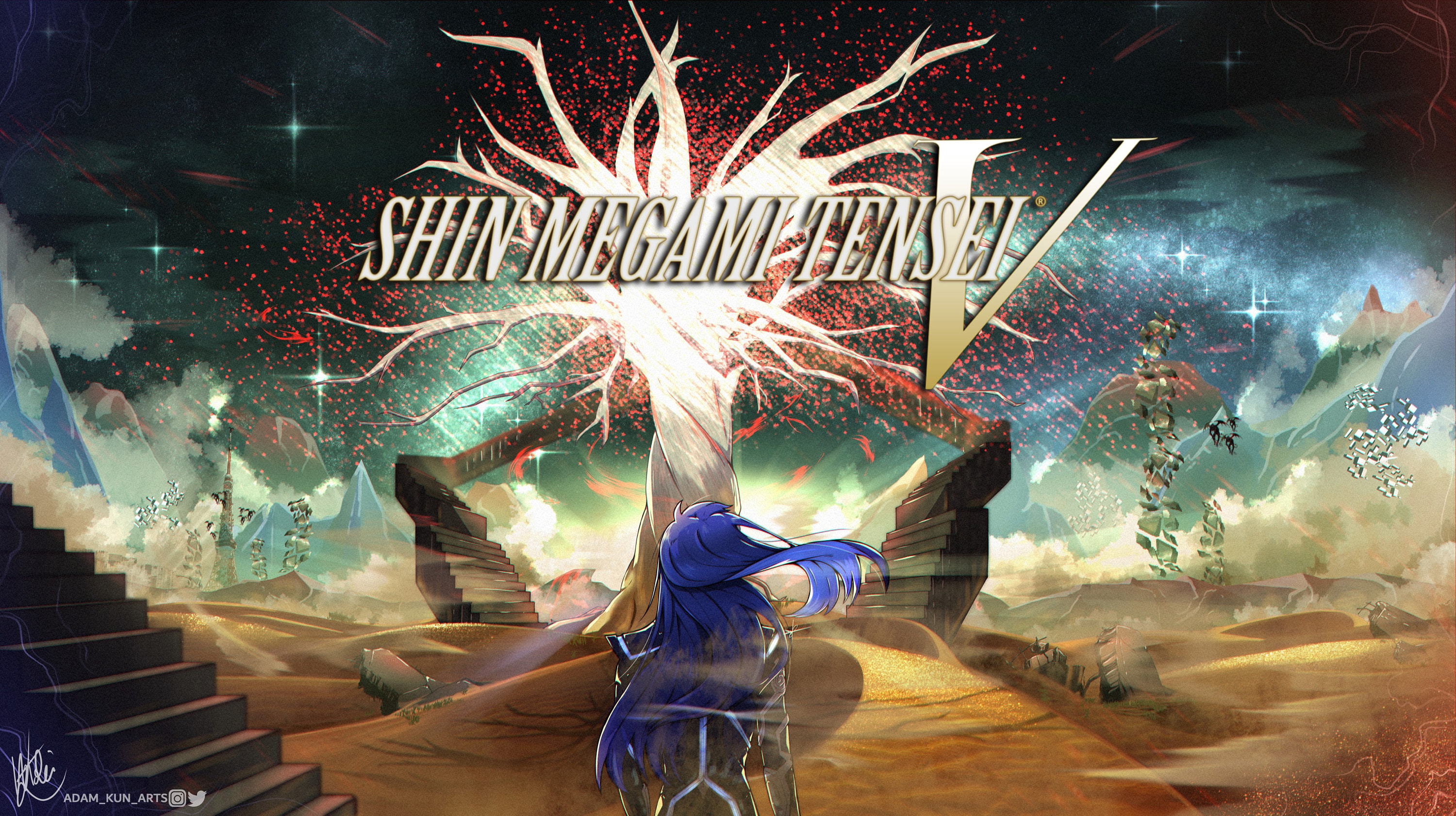 Shin Megami Tensei V Poster - Etsy