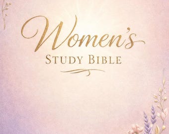 Biblia de estudio para mujeres NVI en formato digital, Biblia devocional cristiana en PDF.