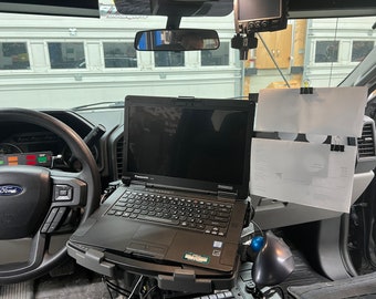 Police MDC laptop tactical clipboard