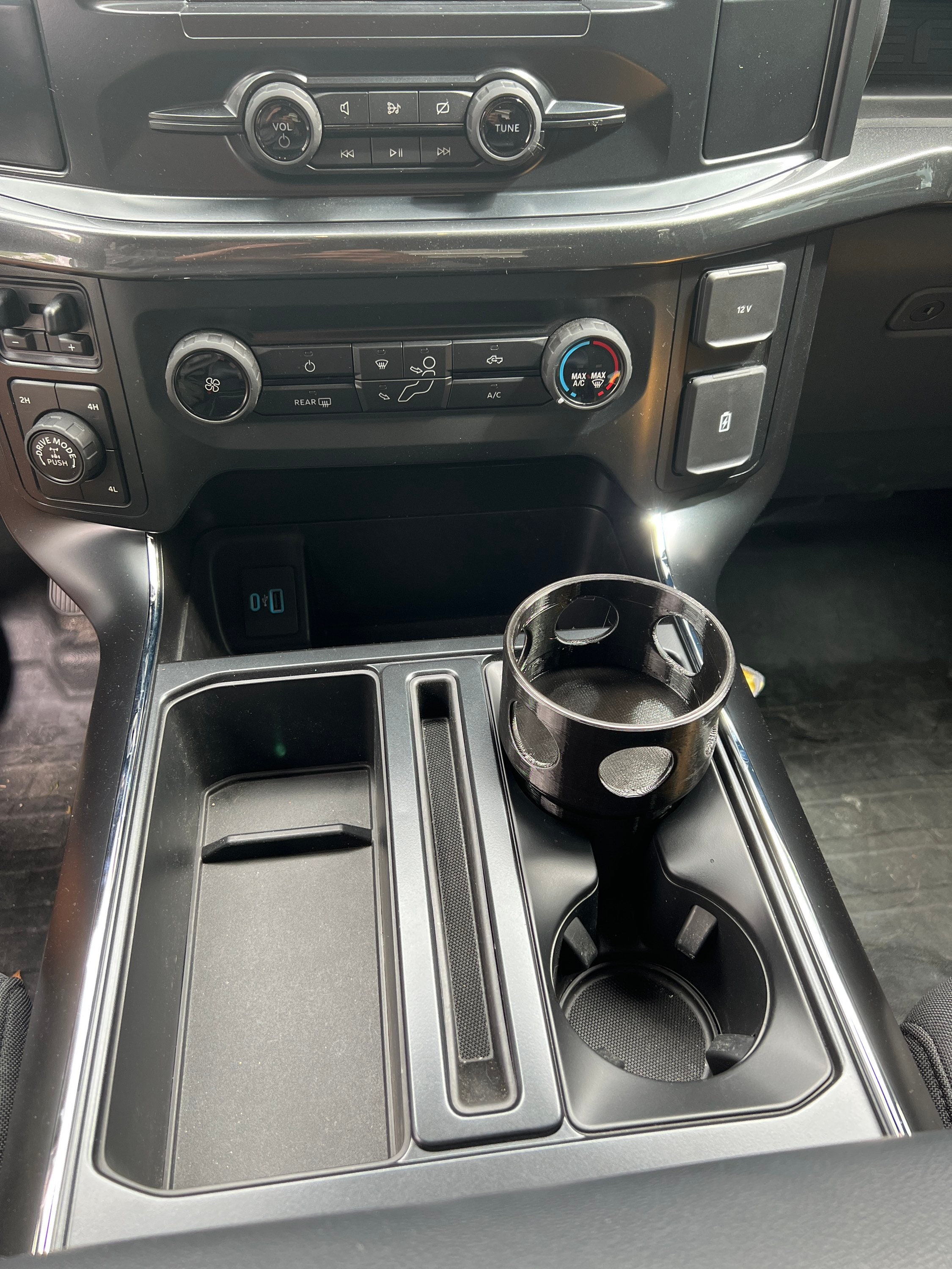20172022 Ford F150 Cup Holder Adapter Nalgene Hydroflask Yeti Etsy