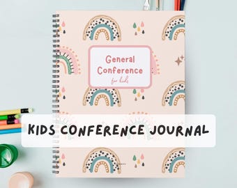 LDS General Conference Journal For Kids: Activity Notebook