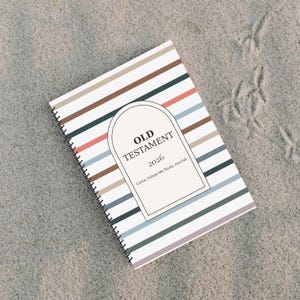 2026 Come Follow Me Old Testament Journal • Weekly Study Notebook • LDS Scripture Study Planner