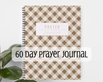 60-Day Prayer Journal: Guided Pray Journal for Christians