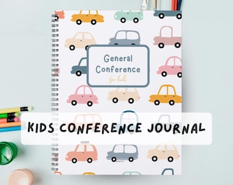 LDS General Conference Journal For Kids: Activity Notebook