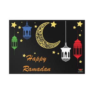 Islamische Kunstkarten, Ramadan-Grüße für Familie und Freunde, Kunstpostkarten, Festliches Islamisches Briefpapier-Set, Eid Mubarak Geschenke, Islamisch