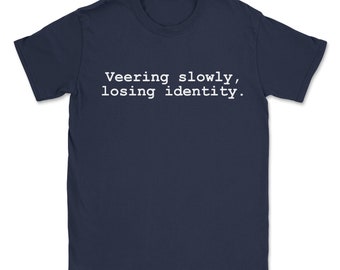 The shipping forecast t-shirt veering slowly, losing identity. unisex mood t-shirts sailing, yachting gift