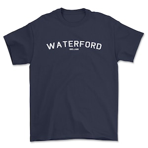 Waterford T-Shirt im Stil von Distrikt 1, Irland.