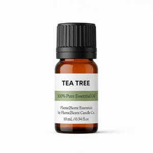 Tea Tree Essential Oil: 100% Pure, Therapeutic Grade - 10ml Amber Bottle