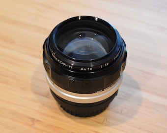 Nikon F Mount 85mm F1.8- Obiettivo per fotocamera vintage da 35 mm