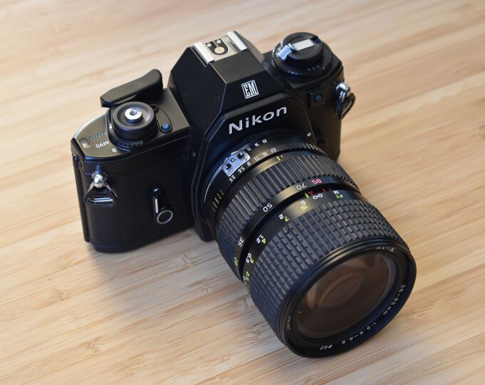 Nikon EM 35mm Film Camera Etsy