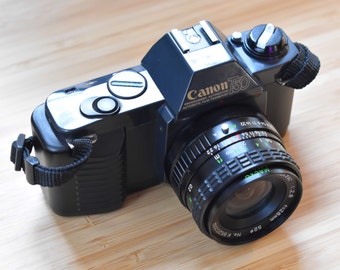 ヴィンテージ キヤノン A-1 プロフェッショナル 35 mm フィルムカメラ