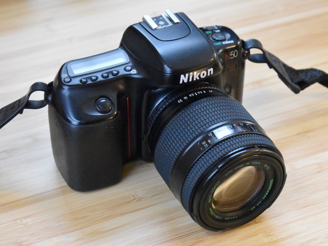 Nikon N50 35mm Film Camera With Quantaray 70210mm F45.6 Lens Etsy