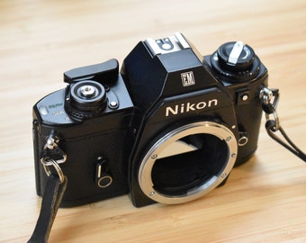 Nikon EM Camera With 50mm F1.8 Series E Lens: A Beautiful