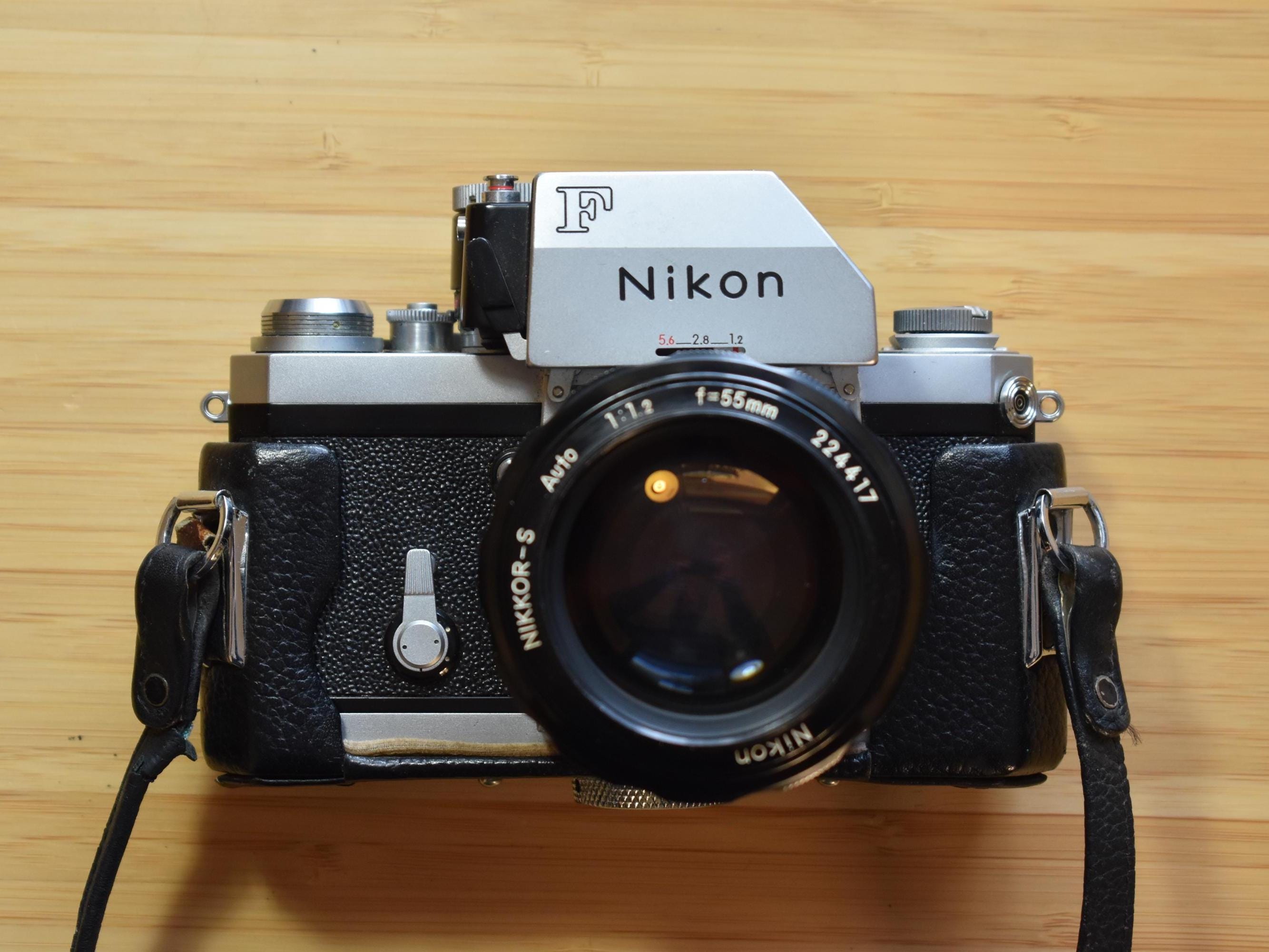 Nikon F1 35mm Film Camera With Nikkor 55mm 1.2 - Etsy