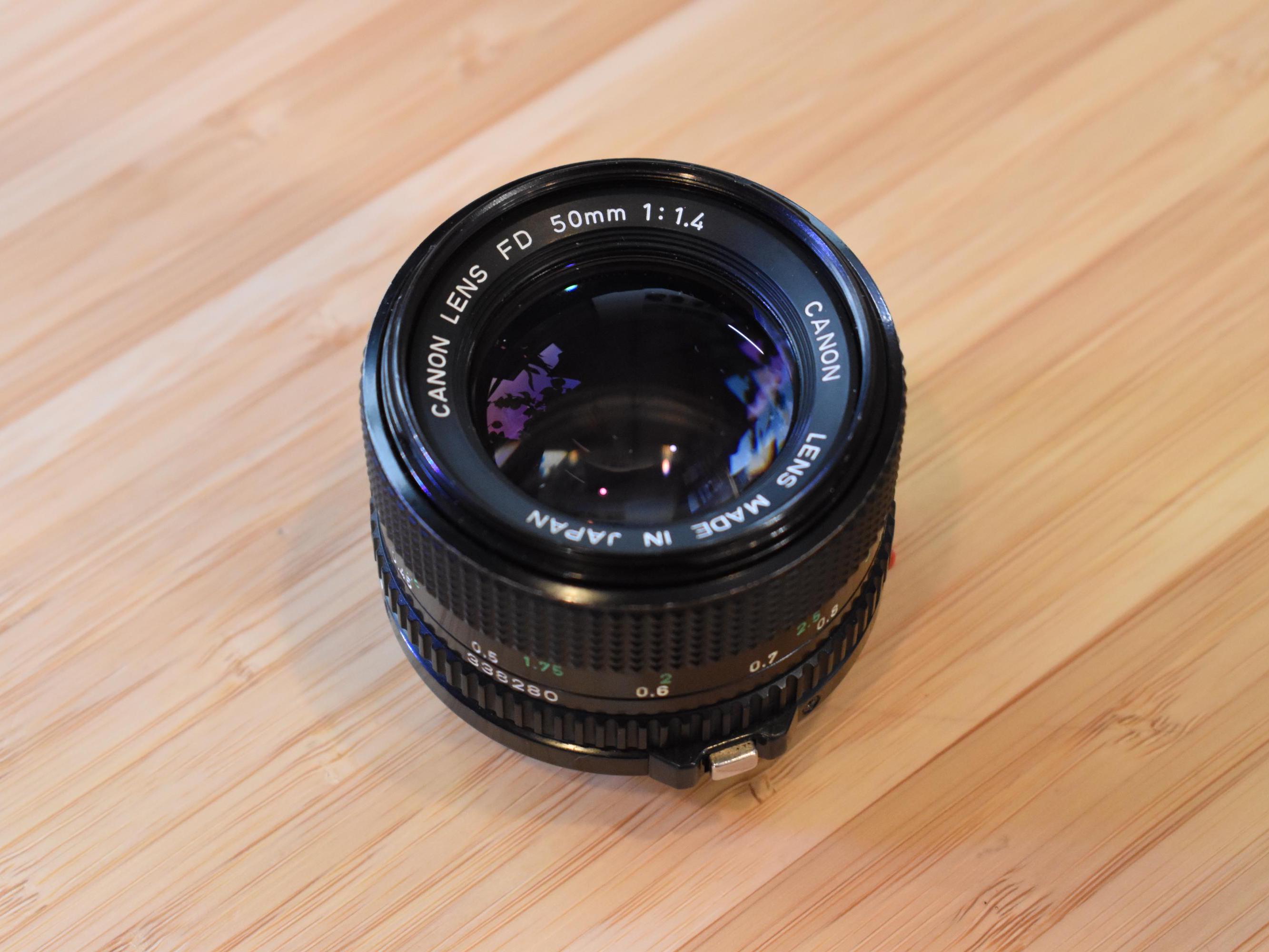 Canon Fd 50mm 1.4 - Etsy