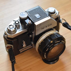 Nikon F1 35mm Film Camera With Nikkor 55mm 1.2 - Etsy