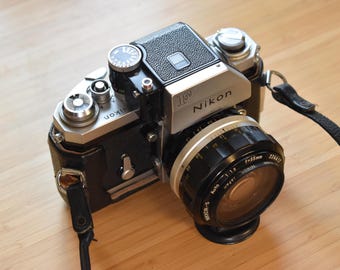 Nikon F1 35mm Film Camera With Nikkor 55mm 1.2 - Etsy