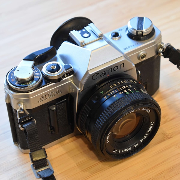 Canon AE-1 Vintage 35mm Film Camera