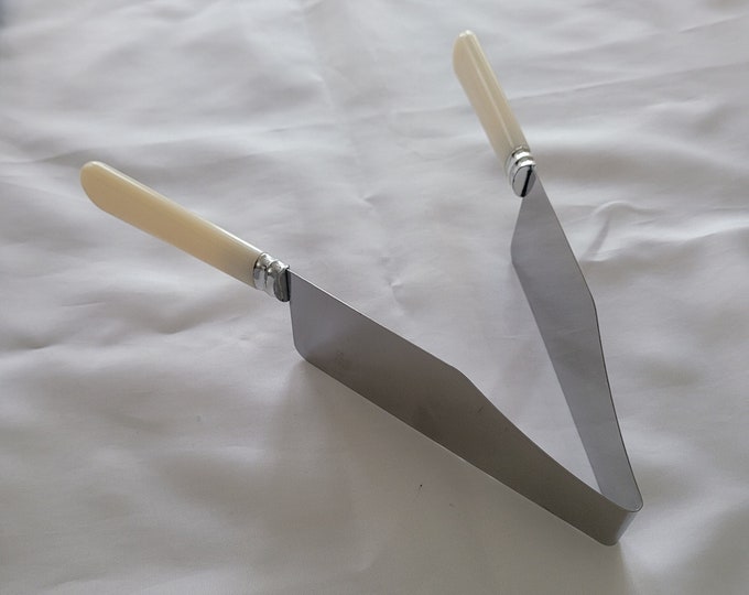 Vintage Stainless Steel Kake Kut'r Brand Cake Cutter Etsy