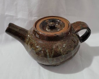 Handmade Glazed Teapot