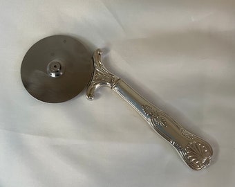 Sheffield Silver Company Pizzaschneider mit Edelstahl Rollklinge, Made in Italy