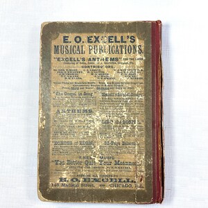 The Gospel in Song by EO Excell: 1885 Copyright for Sunday Schools and Revival Meetings image 2
