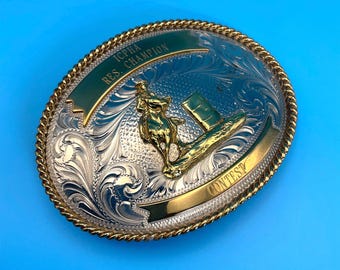 Rodeo Belt Buckle, Inter County Pleasure Horseman display picture 1