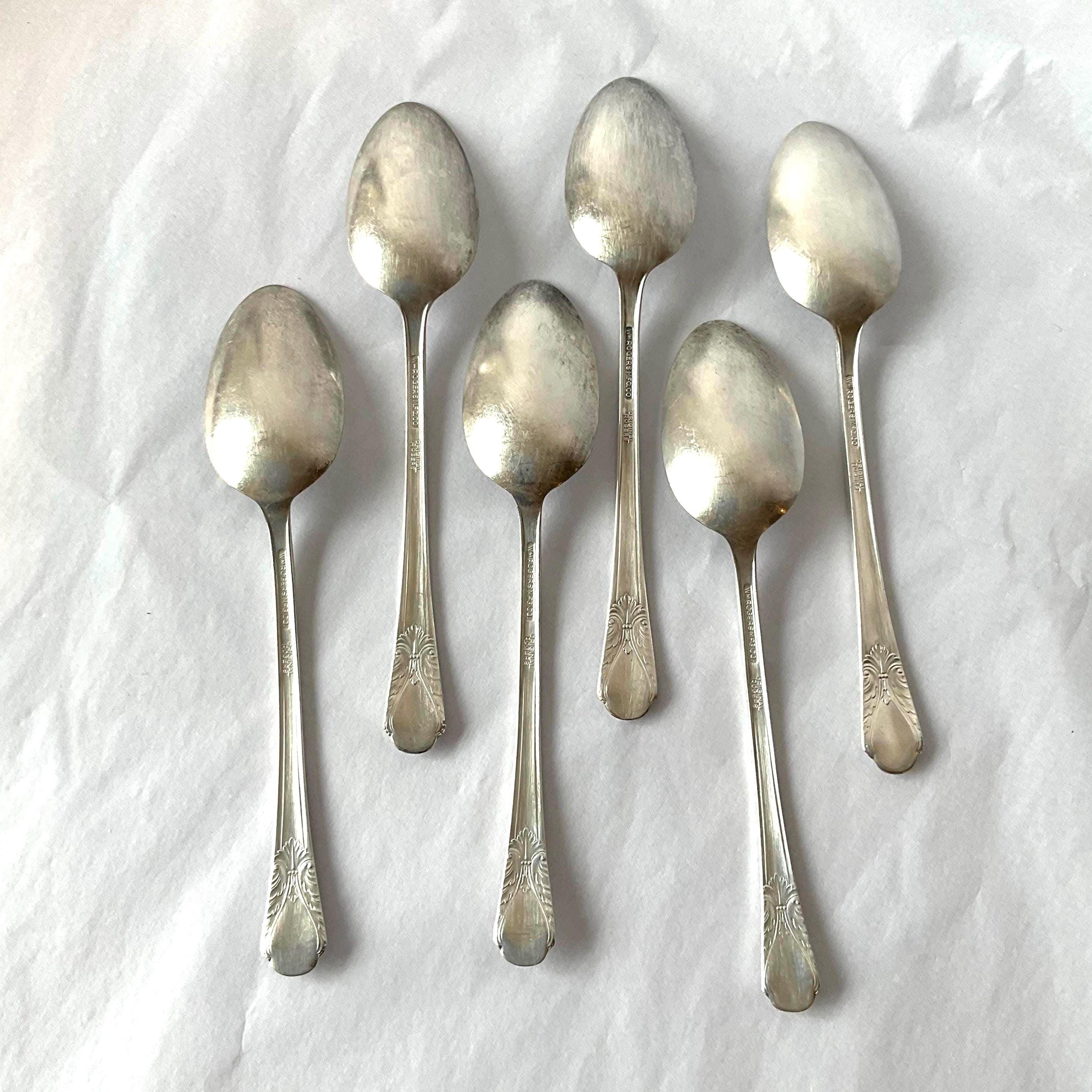 Set of 6 Wm. Rogers MFG Co. Original Rogers Avalon Cabin