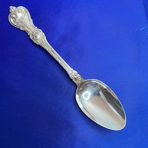 Vintage Sterling Silver Demitasse Spoon: Danish Crown Design