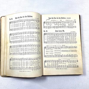 The Gospel in Song by EO Excell: 1885 Copyright for Sunday Schools and Revival Meetings image 4