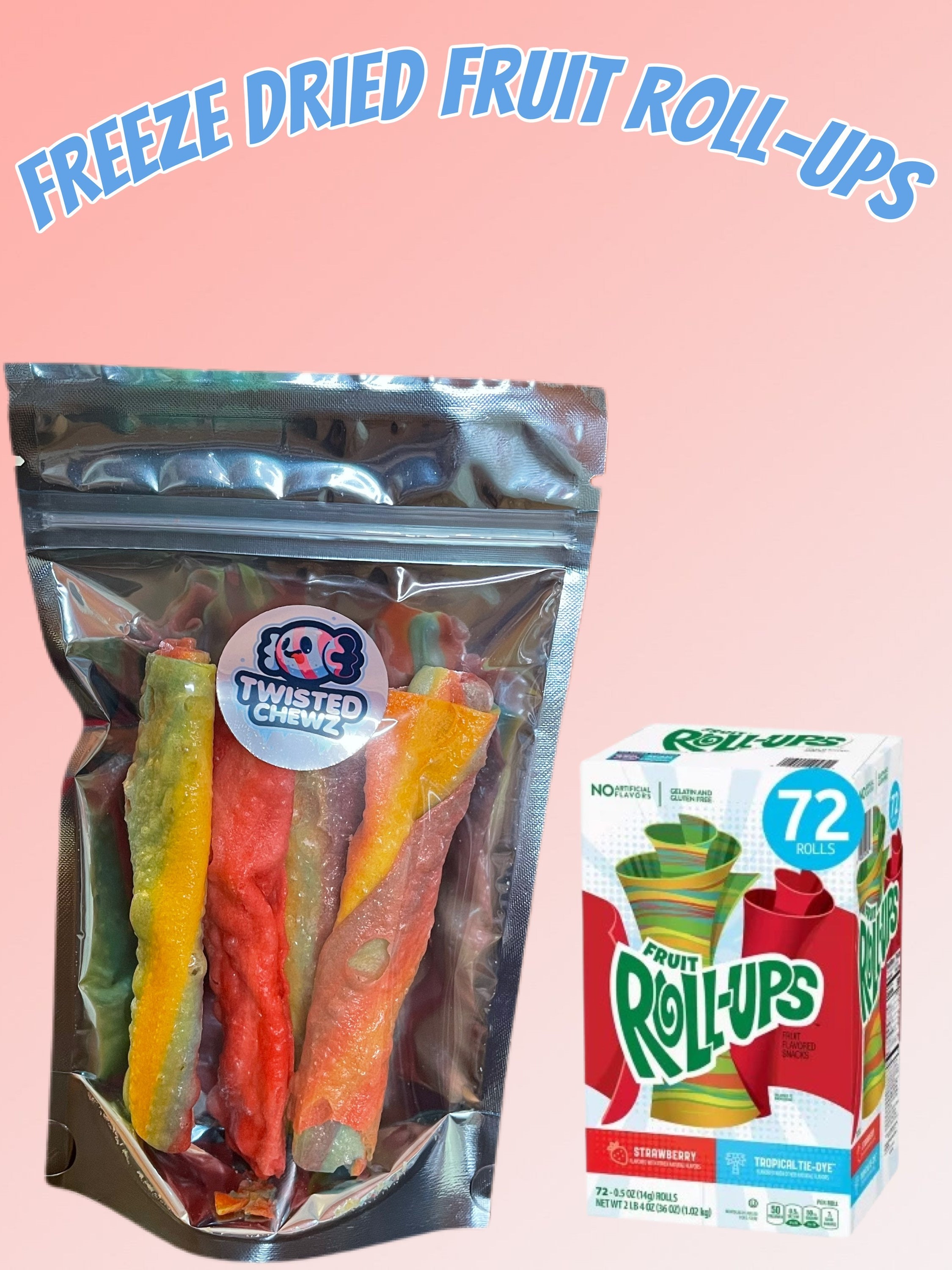 Freeze Dried Fruit Rolls Etsy