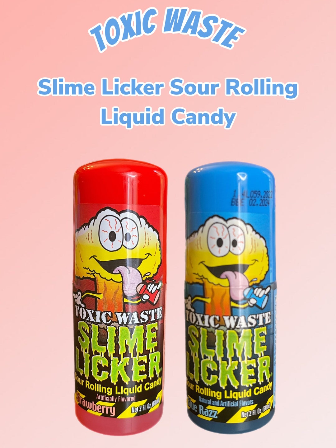 Toxic Waste Slime Lickers Etsy