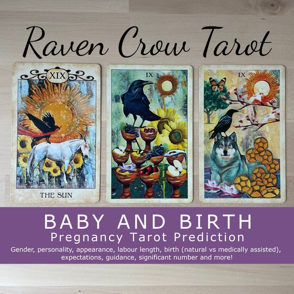 Baby and Birth Tarot Reading ~ Pregnancy ~ Gender, personality, appearance, timing, labour, birth, guidance and more!