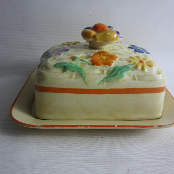Antique Butter Dish Etsy