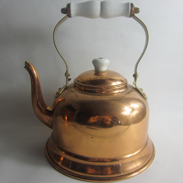 Copper Teapot Etsy