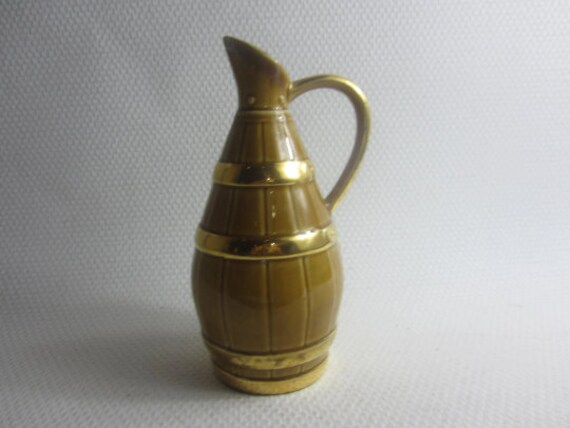 Superbe Français Carafe en Porcelaine Vintage/Pichet à Vin Eau.