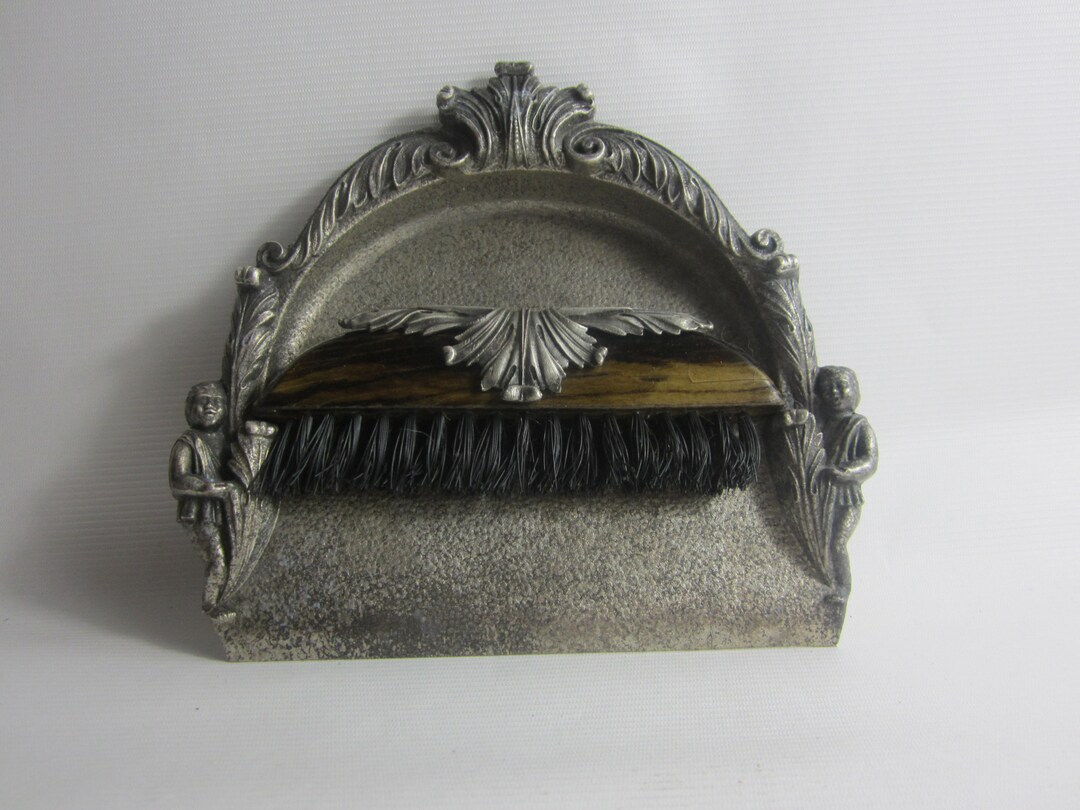 Stunning Vintage Decorative Dust Pan and Brush. Made From Etsy