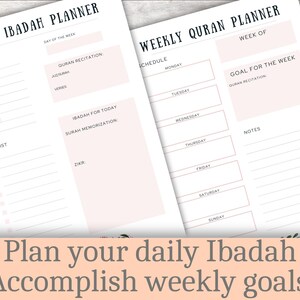 Ramadan Planner Printable,ramadan Planner Journal,ramadan Planner 2022 ...