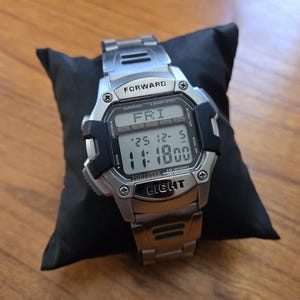 Rare Pre-owned  Like New Vintage Casio FT-1000H EA 2075 Forester Quartz Trail Memory New Battery Installed
