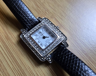 Vintage Judith Jack Sterling Silver Marcasite Watch - Etsy display picture 2