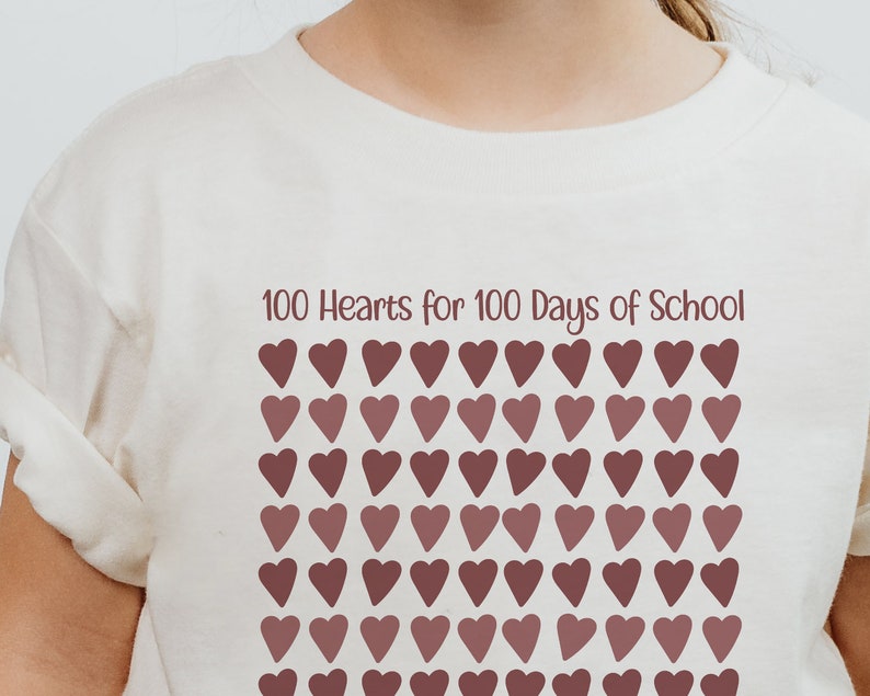 100 Days of School Tshirt, 100th Day of School Celebration, 100 Days