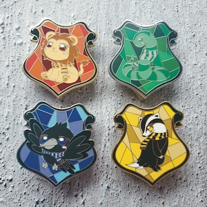 Bundle! Magical House Enamel Pins (4 Pin Bundle)