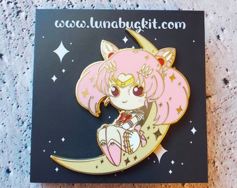 Chibi Moon Hard Enamel Pin