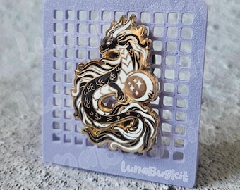 Mystical Dragon Fantasy Enamel Pin - Celestial
