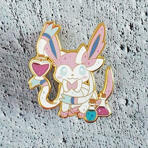 Witchy Fairy Type Hard Enamel Pin - Eeveelution Pin