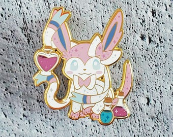Witchy Fairy Type Hard Enamel Pin - Eeveelution Pin